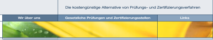 Die kosteng&uuml;nstige Alternative von Pr&uuml;fungs- und Zertifizierungsverfahren